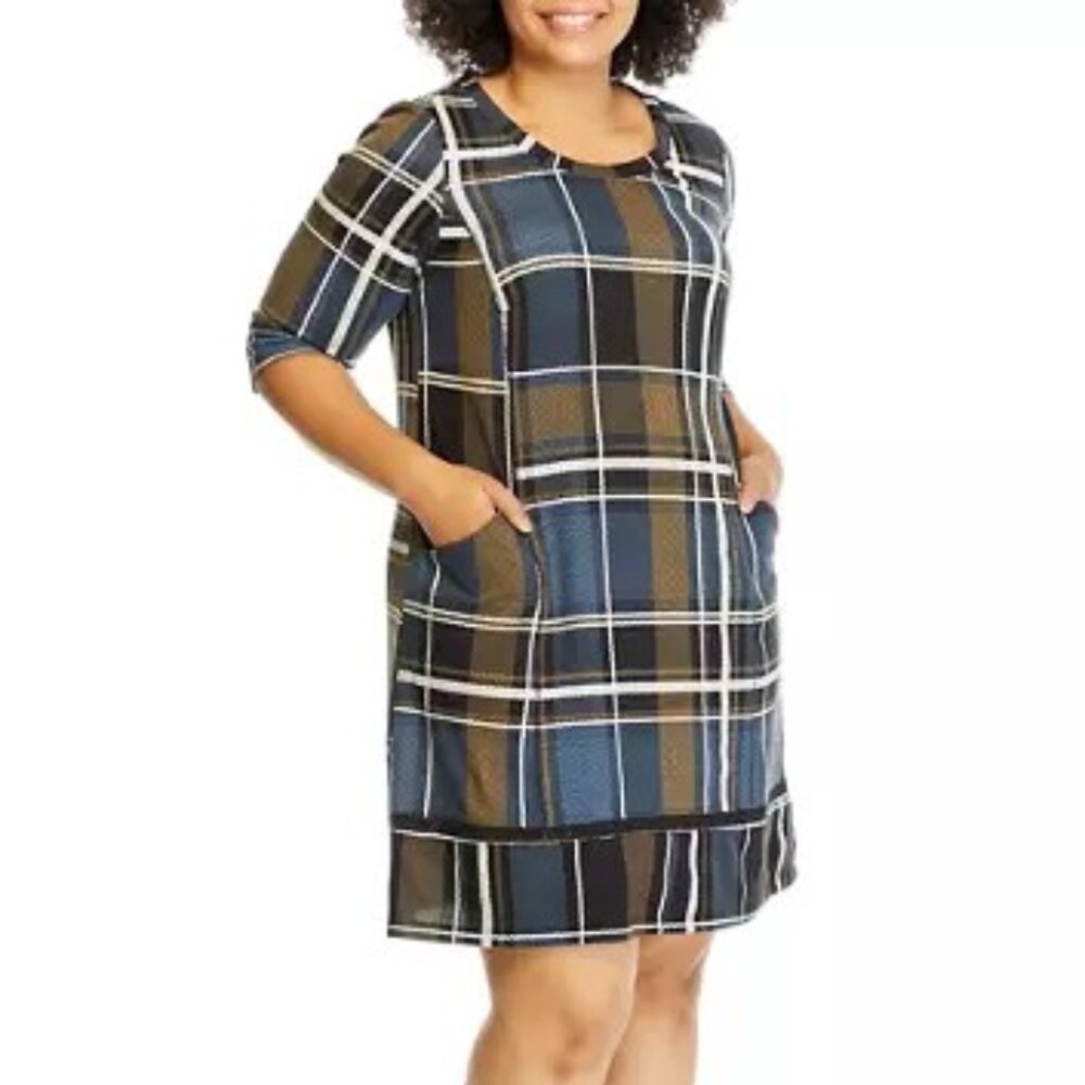 EUC plaid dress